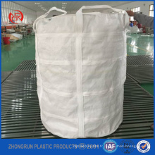 pp en vrac / jumbo / fibc / grand sac pour le ciment graines de cacahuètes minérales sucre maïs nourrir 1 t / 1.5 t / 2 t par ZR usine